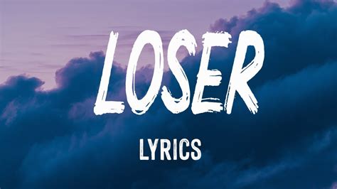 loser lyrics|loser song lyrics.